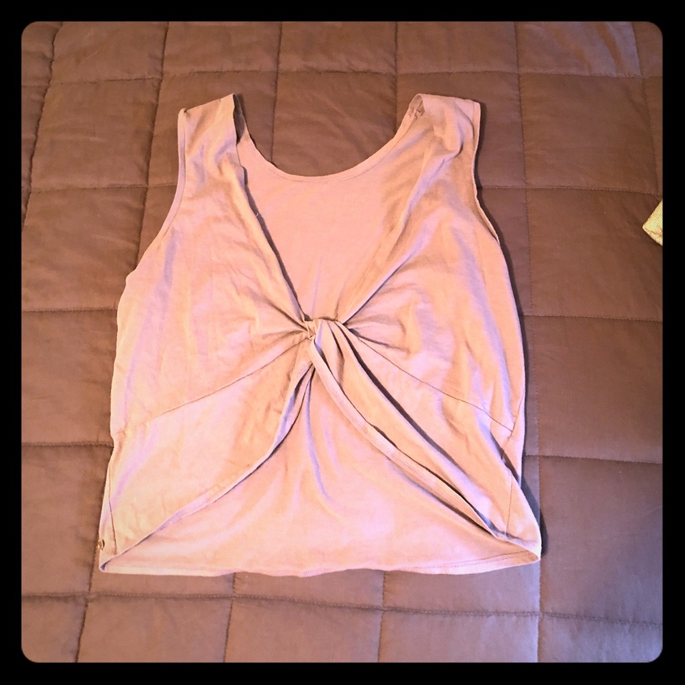 Athletic crop top